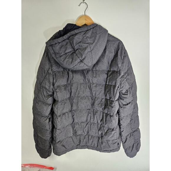 Nautica Men's Stretch Reversible Puffer Jacket Gray Size M Lightweight - Picture 2 of 5